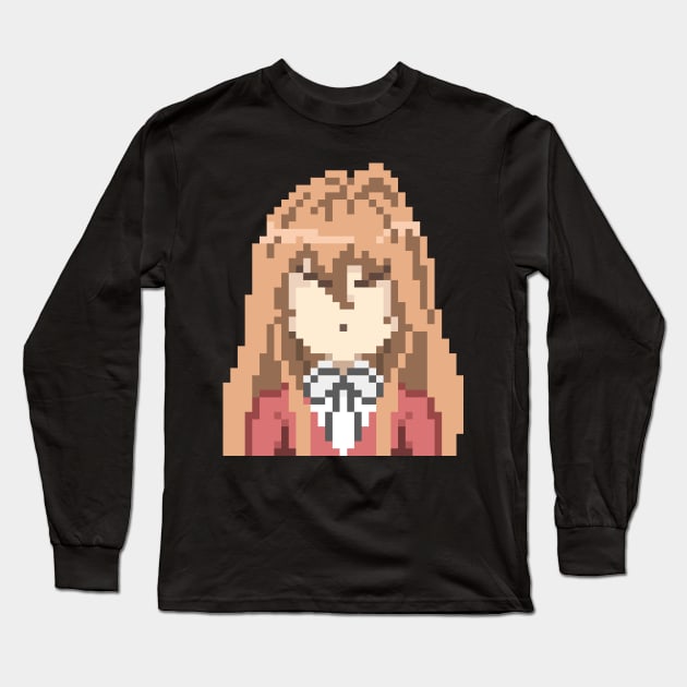 Pixel Aisaka Taiga Long Sleeve T-Shirt by DaBBy